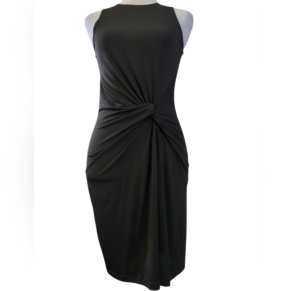 Veronica M Size XS Elegant Black Sleeveless Dress